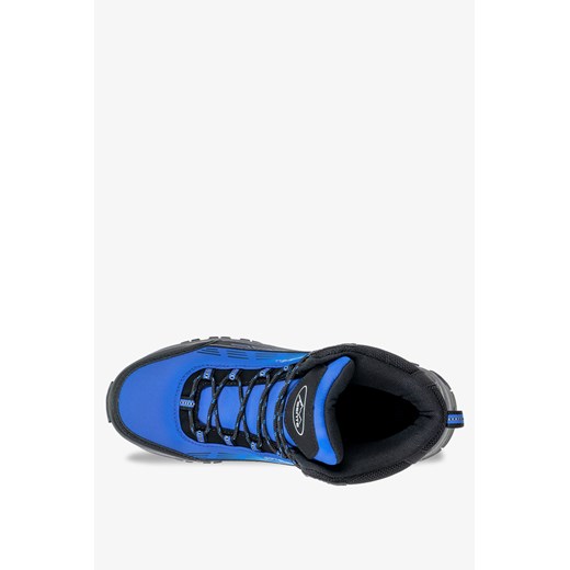 Niebieskie buty trekkingowe sznurowane softshell Casu A2005-5 Casu 44 promocja Casu.pl