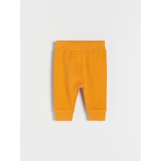 Reserved - Bawełniane spodnie dresowe - Pomarańczowy Reserved 68 Reserved