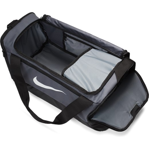 NIKE Torba treningowa Brasilia S Duffel 9.0 szara Nike uniwersalny wyprzedaż www.fun4sport.pl