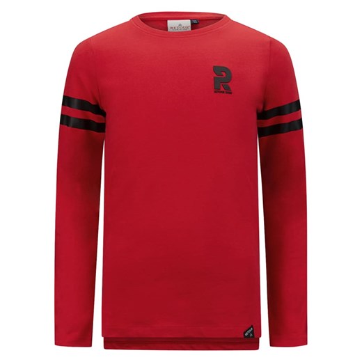 Czerwony t-shirt chłopięce Retour bawełniany 