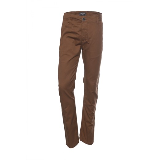 Chino pants terranova brazowy stretch