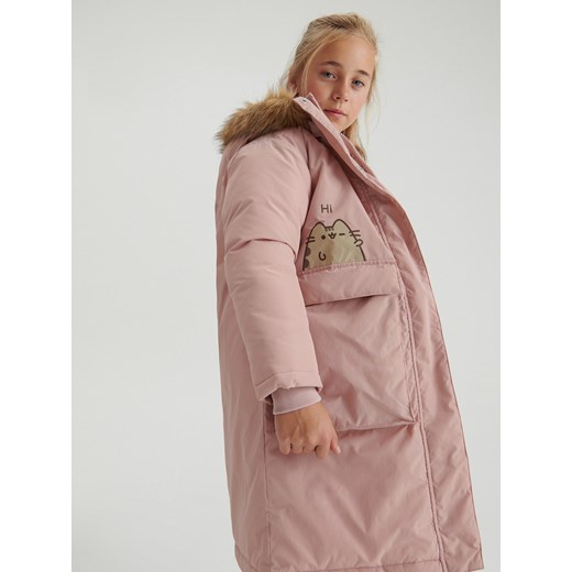 Reserved - Płaszcz Pusheen - Różowy Reserved 146 Reserved