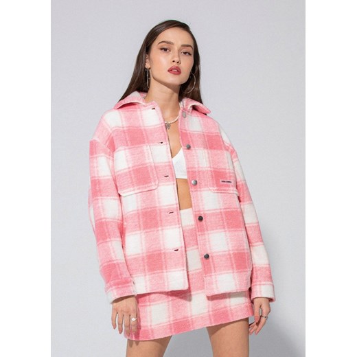 Kurtka damska Local Heroes bez kaptura wełniana 