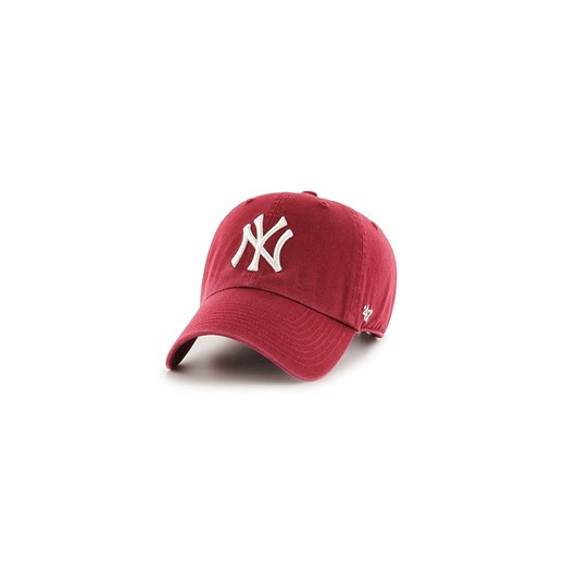 Czerwona czapka z daszkiem męska 47 Brand 