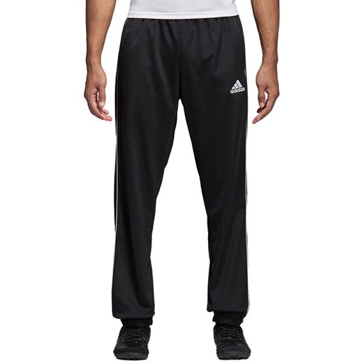 Spodnie dresowe męskie Core 18 Polyester Adidas M okazja SPORT-SHOP.pl