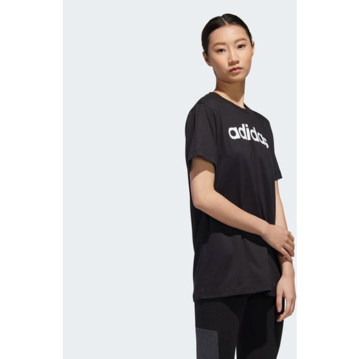 Koszulka damska Essentials Linear Loose Tee Adidas S promocyjna cena SPORT-SHOP.pl