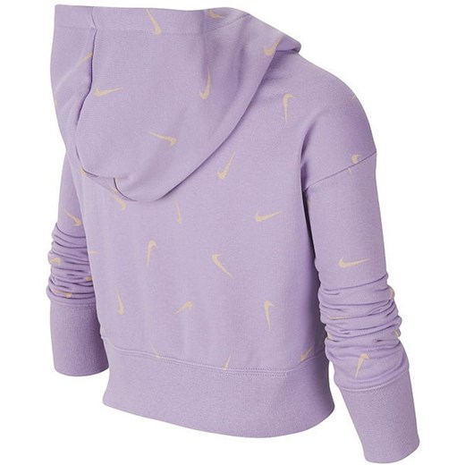 Bluza dziewczęca Sportswear Cropped Pullover French Terry Nike Nike XL okazyjna cena SPORT-SHOP.pl