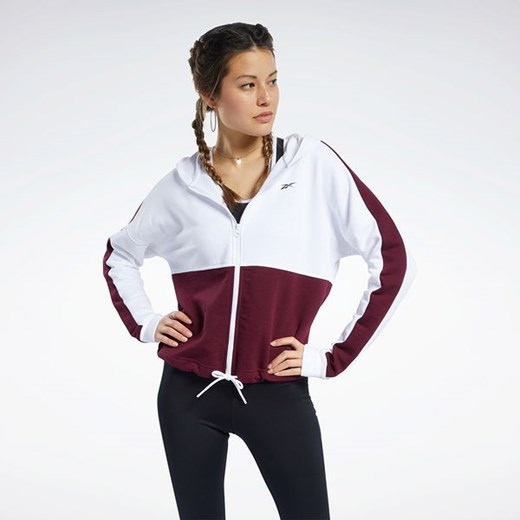 Bluza damska z kapturem Training Essentials Logo Reebok L wyprzedaż SPORT-SHOP.pl