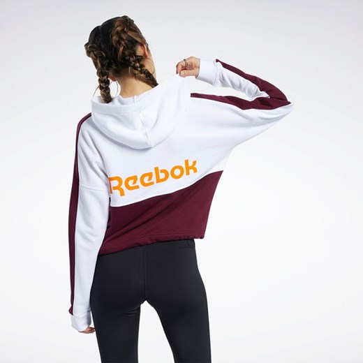 Bluza damska z kapturem Training Essentials Logo Reebok L promocja SPORT-SHOP.pl