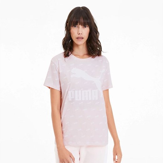 Koszulka damska AOP Logo Print Puma Puma S promocyjna cena SPORT-SHOP.pl