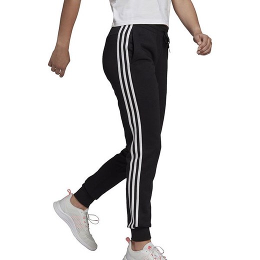 Spodnie dresowe damskie Essentials Slim Tapered Cuffed Adidas M wyprzedaż SPORT-SHOP.pl