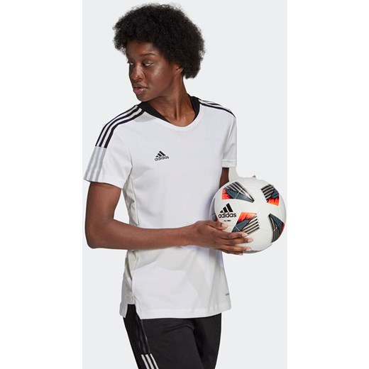 Koszulka piłkarska damska Tiro 21 Training Jersey Adidas XL okazyjna cena SPORT-SHOP.pl