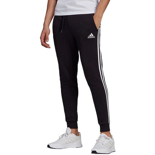 Spodnie dresowe męskie Essentials Slim 3 Stripes Adidas L okazja SPORT-SHOP.pl