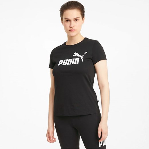 Koszulka damska Essentials Logo Puma Puma S wyprzedaż SPORT-SHOP.pl