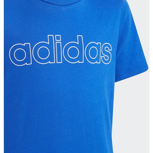 Koszulka młodzieżowa Essentials Adidas 140cm SPORT-SHOP.pl promocyjna cena