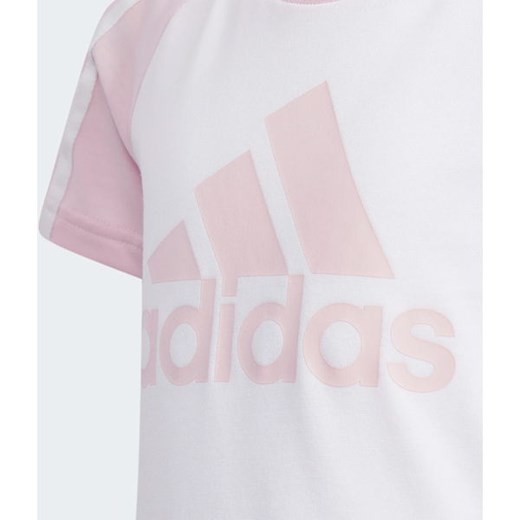 Koszulka dziewczęca Badge of Sport Tee Adidas 116cm SPORT-SHOP.pl promocyjna cena