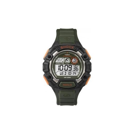 Zegarek męski Timex - T49972 - CENA DO NEGOCJACJI - DOSTAWA DHL GRATIS - RATY 0% swiss szary alarmowy