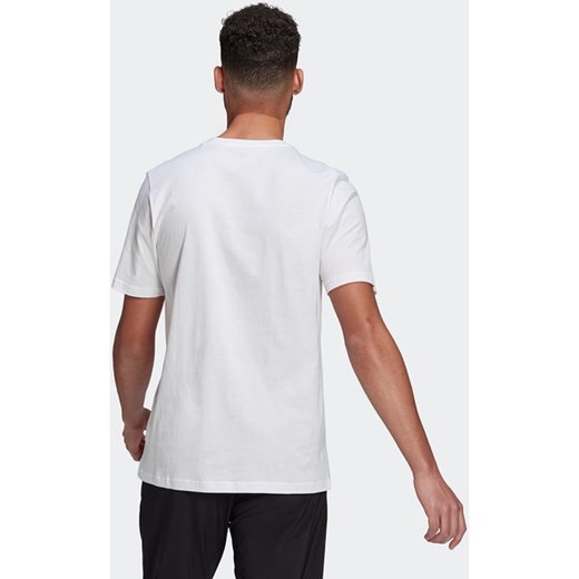 Koszulka męska Essentials Embroidered Linear Logo Tee Adidas M wyprzedaż SPORT-SHOP.pl