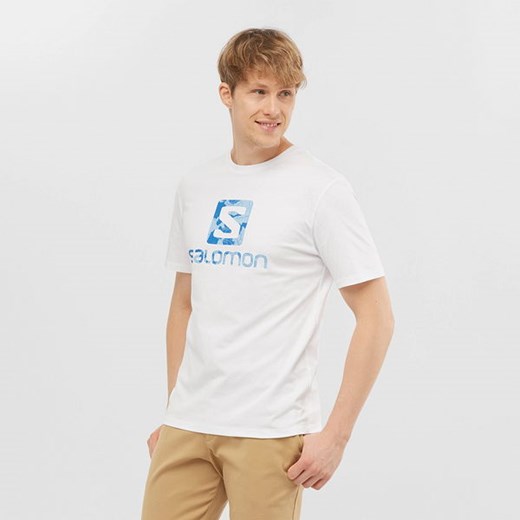 Koszulka męska Outlife Logo SS Tee Salomon Salomon M wyprzedaż SPORT-SHOP.pl