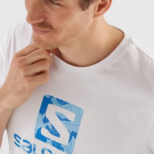 Koszulka męska Outlife Logo SS Tee Salomon Salomon XL promocja SPORT-SHOP.pl