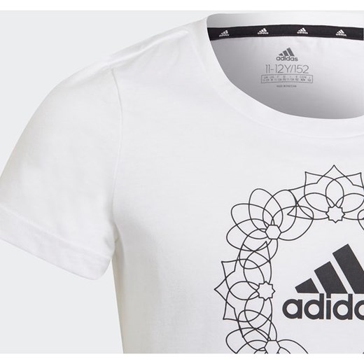Koszulka dziewczęca Graphic Tee Adidas 152cm okazja SPORT-SHOP.pl