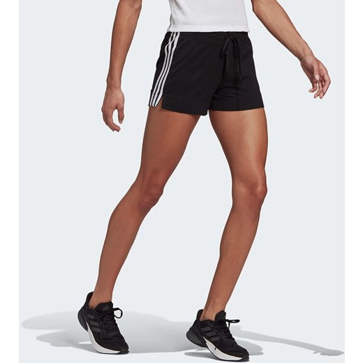 Spodenki damskie Essentials Slim 3-Stripes Adidas S okazyjna cena SPORT-SHOP.pl