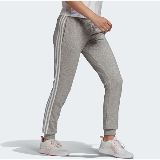 Spodnie dresowe damskie Essentials Slim Tapered Cuffed Adidas L okazja SPORT-SHOP.pl