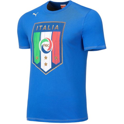 Koszulka młodzieżowa FIGC Italia Badge Tee Puma Puma 164cm SPORT-SHOP.pl promocyjna cena
