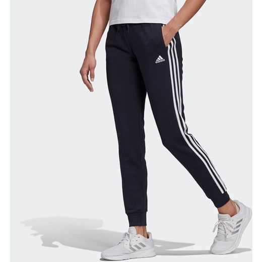 Spodnie damskie Essentials French Terry 3-Stripes Adidas S okazja SPORT-SHOP.pl