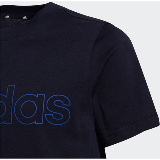 Koszulka chłopięca Essentials Adidas 128cm okazyjna cena SPORT-SHOP.pl