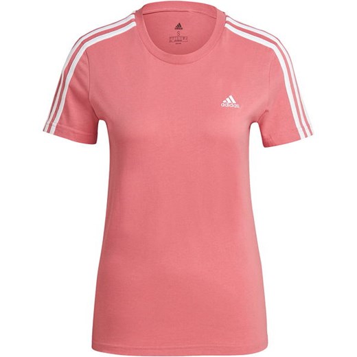Koszulka damska Loungewear Essentials Slim 3-Stripes Tee Adidas L wyprzedaż SPORT-SHOP.pl