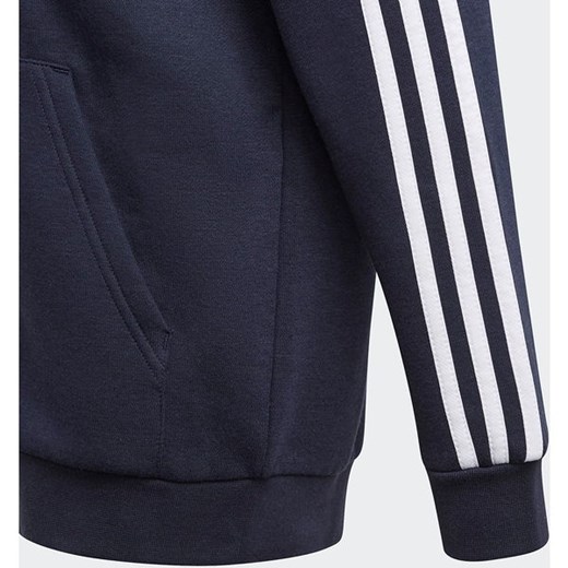 Bluza chłopięca Essentials 3-Stripes Hoodie Adidas 128cm wyprzedaż SPORT-SHOP.pl