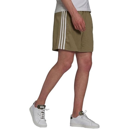 Spodenki męskie Essentials French Terry 3-Stripes Adidas L okazyjna cena SPORT-SHOP.pl