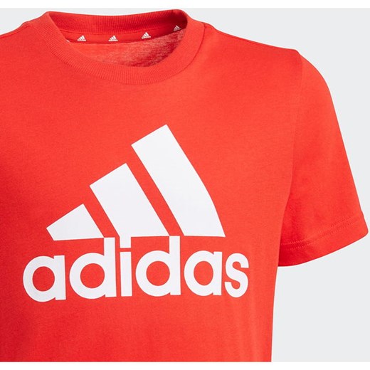 Koszulka chłopięca Essentials Big Logo Tee Adidas 140cm okazyjna cena SPORT-SHOP.pl