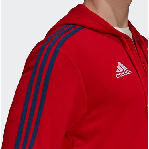 Bluza męska Arsenal 3-Stripes Full-Zip Adidas L wyprzedaż SPORT-SHOP.pl