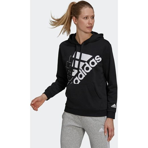 Bluza damska Brand Love Slanted Logo Relaxed Hoodie Adidas S SPORT-SHOP.pl promocyjna cena