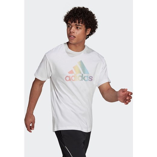 Koszulka unisex Pride Logo Graphic Tee Adidas XL wyprzedaż SPORT-SHOP.pl