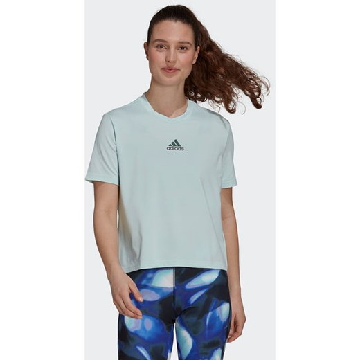 Koszulka damska Zoe Saldana AeroReady Sport Tee Adidas S promocja SPORT-SHOP.pl