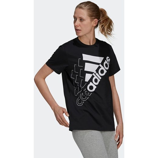 Koszulka damska Brand Love Slanted Logo Boyfriend Tee Adidas S okazja SPORT-SHOP.pl