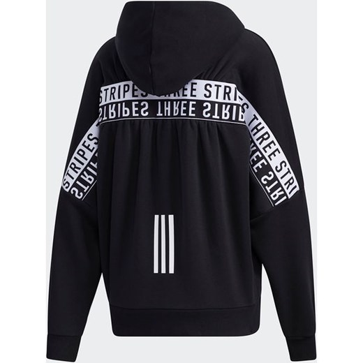 Bluza damska 3-Stripes Wording Full-Zip Hoodie Adidas S wyprzedaż SPORT-SHOP.pl