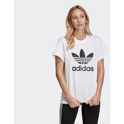 Zestaw dwóch koszulek damskich Boyfriend Trefoil Adidas Oryginals 36 wyprzedaż SPORT-SHOP.pl