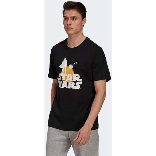 Koszulka męska Adidas x Star Wars The Mandalorian Graphic Adidas XL okazyjna cena SPORT-SHOP.pl