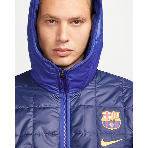 Kurtka męska FC Barcelona Synthetic-Fill Nike Nike M okazja SPORT-SHOP.pl