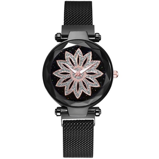 Zegarek magnetyczny Ornamento - Czarny Izmael.eu IZMAEL.eu