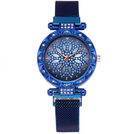 Zegarek magnetyczny Tinsel - Niebieski Izmael.eu IZMAEL.eu