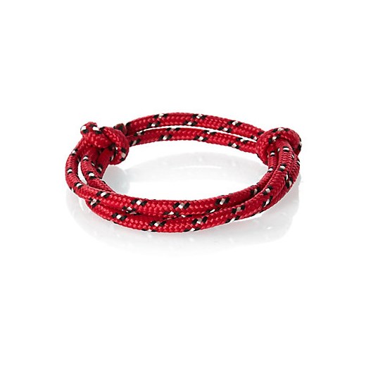 Red bungee cord bracelet pack  river-island czerwony 