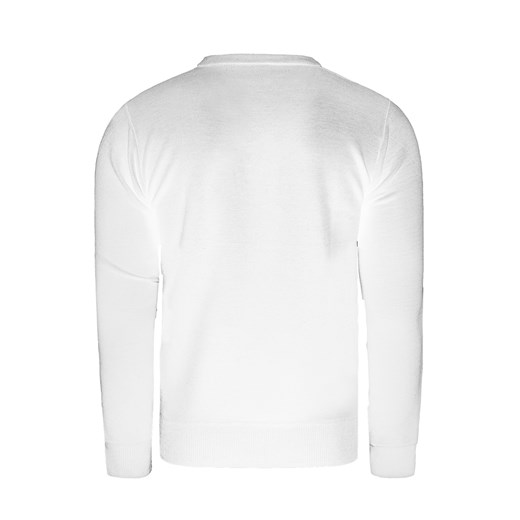 Sweter męski 2200 - biały Risardi 3XL wyprzedaż Risardi