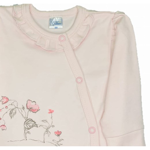 Koszulka niemowlęca SISI róż NewYorkStyle Ewa Collection 68 NYS promocyjna cena