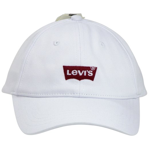 LEVIS biała czapka z daszkiem haft logo ansport.pl ansport