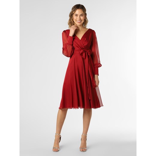 Apriori - Damska sukienka wieczorowa, czerwony 38 vangraaf